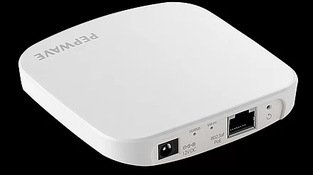 An Access Point with Ethernet and 12volt DC for power